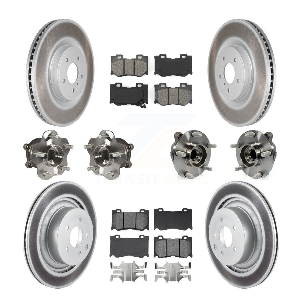 Transit Auto KBB-112155 Wheel Bearing and Hub Assembly for 2009-2013 INFINITI G37 - Front and Rear product image