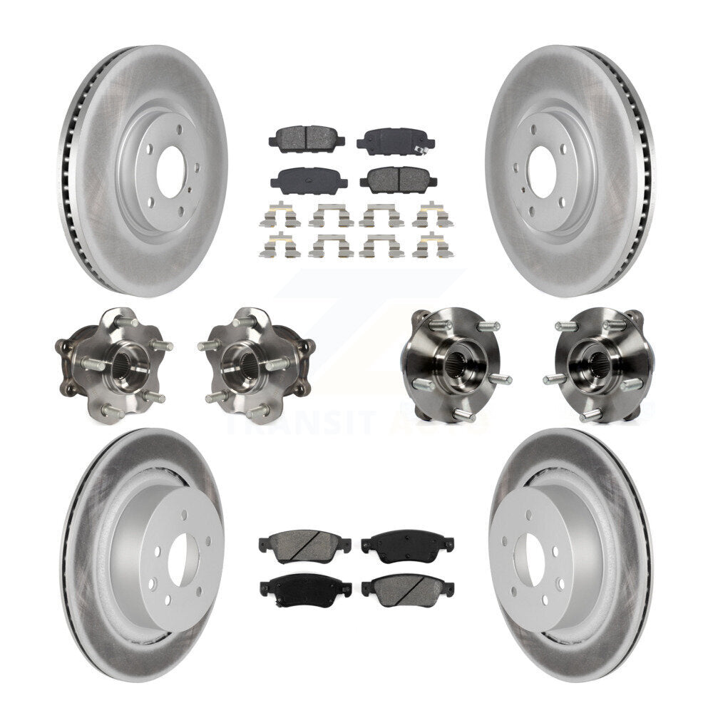 Transit Auto KBB-112162 Wheel Bearing and Hub Assembly for 2007-2015 INFINITI Q60, INFINITI G35 - Front and Rear product image