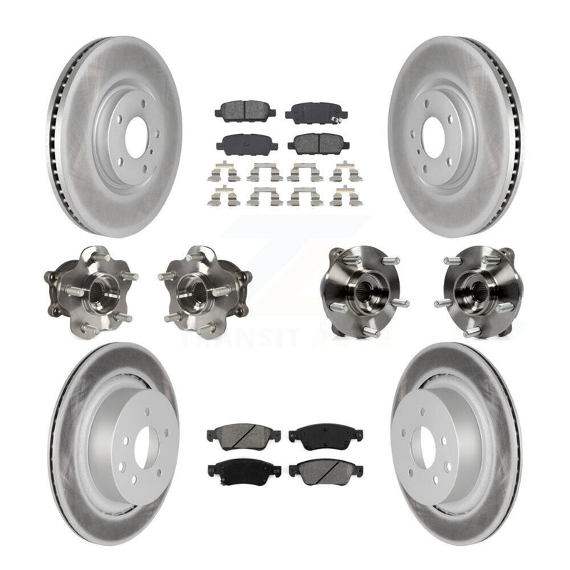 Transit Auto KBB-112162 Wheel Bearing and Hub Assembly for 2007-2015 INFINITI Q60, INFINITI G35 - Front and Rear product image