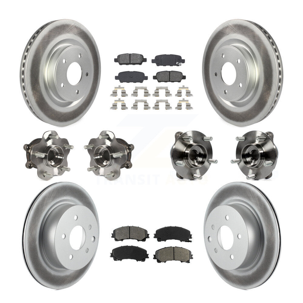 Transit Auto KBB-112166 Wheel Bearing and Hub Assembly for 2016-2017 INFINITI QX50 - Front and Rear product image