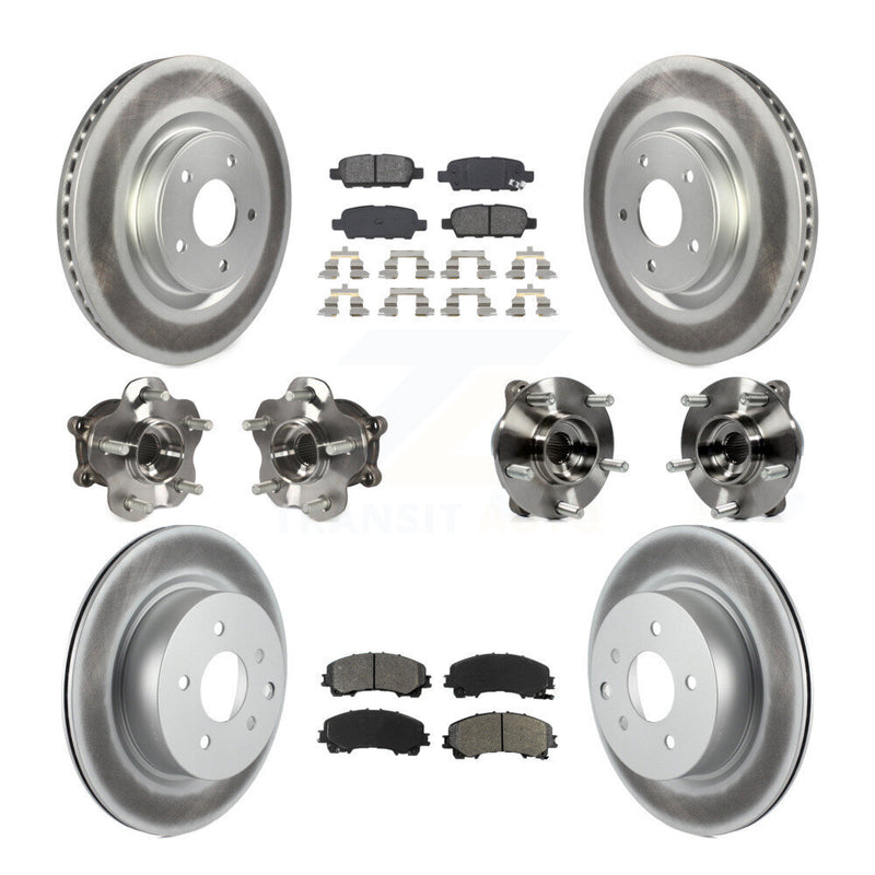 Transit Auto KBB-112166 Wheel Bearing and Hub Assembly for 2016-2017 INFINITI QX50 - Front and Rear product image