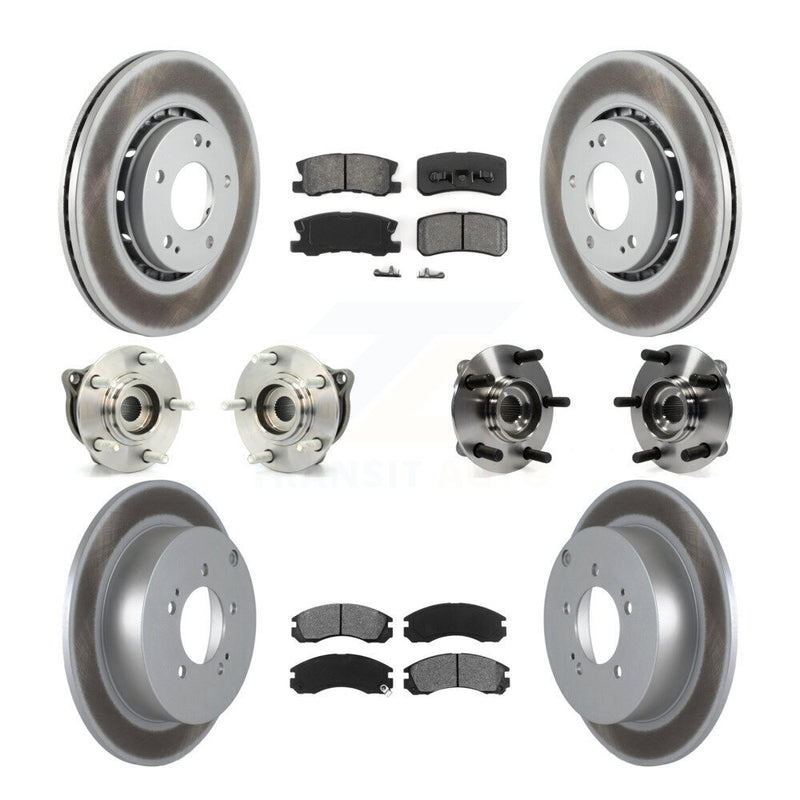 Transit Auto KBB-112167 Wheel Bearing and Hub Assembly for 2010-2011 Mitsubishi Lancer - Front and Rear product image