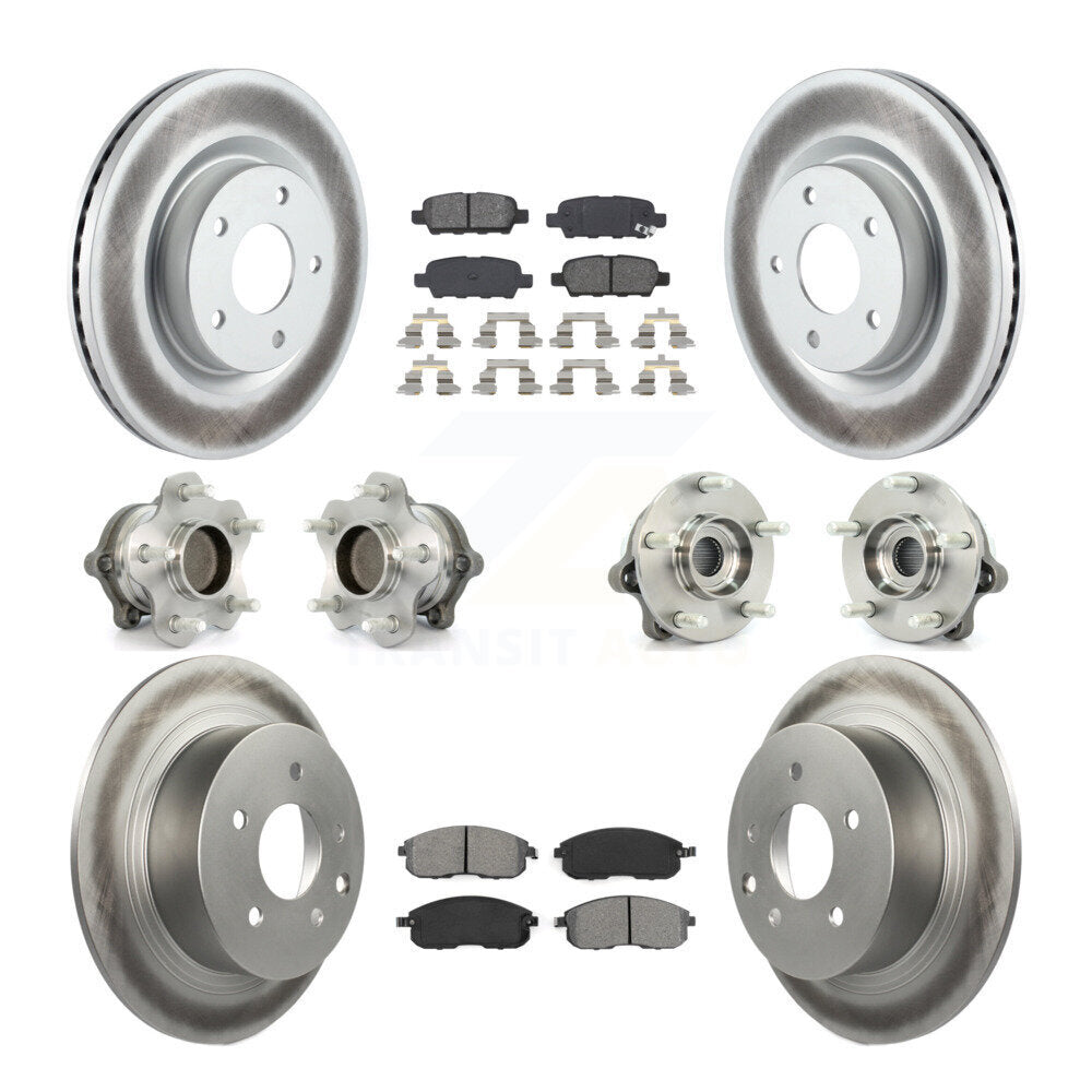 Transit Auto KBB-112170 Wheel Bearing and Hub Assembly for 2007-2013 Nissan Altima - Front and Rear product image