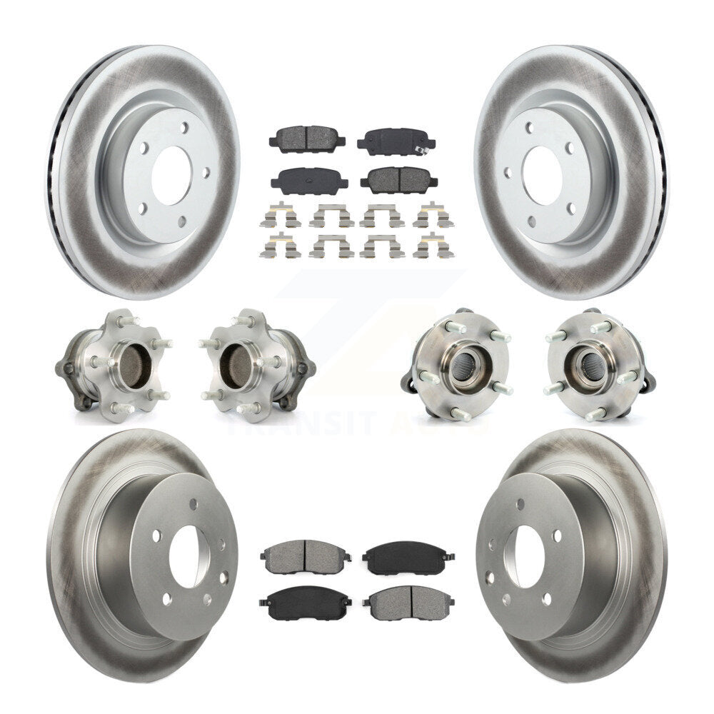 Transit Auto KBB-112172 Wheel Bearing and Hub Assembly for 2007-2013 Nissan Altima - Front and Rear product image