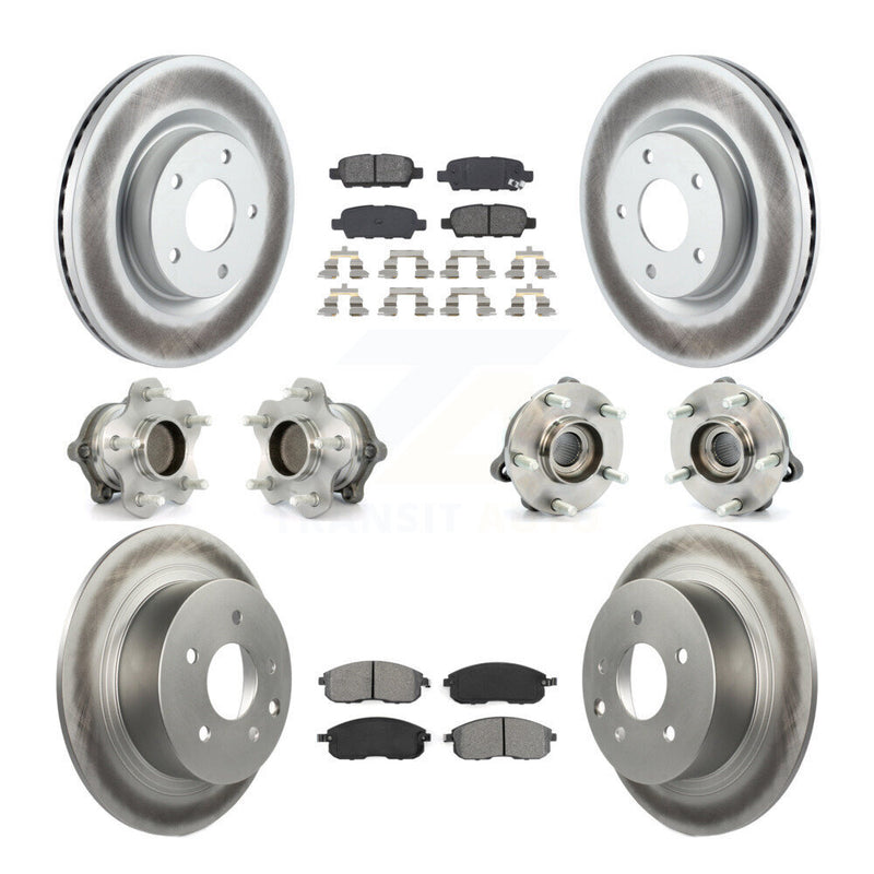 Transit Auto KBB-112172 Wheel Bearing and Hub Assembly for 2007-2013 Nissan Altima - Front and Rear product image
