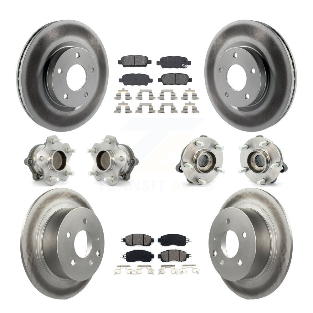 Transit Auto KBB-112176 Wheel Bearing and Hub Assembly for 2013-2018 Nissan Altima - Front and Rear product image