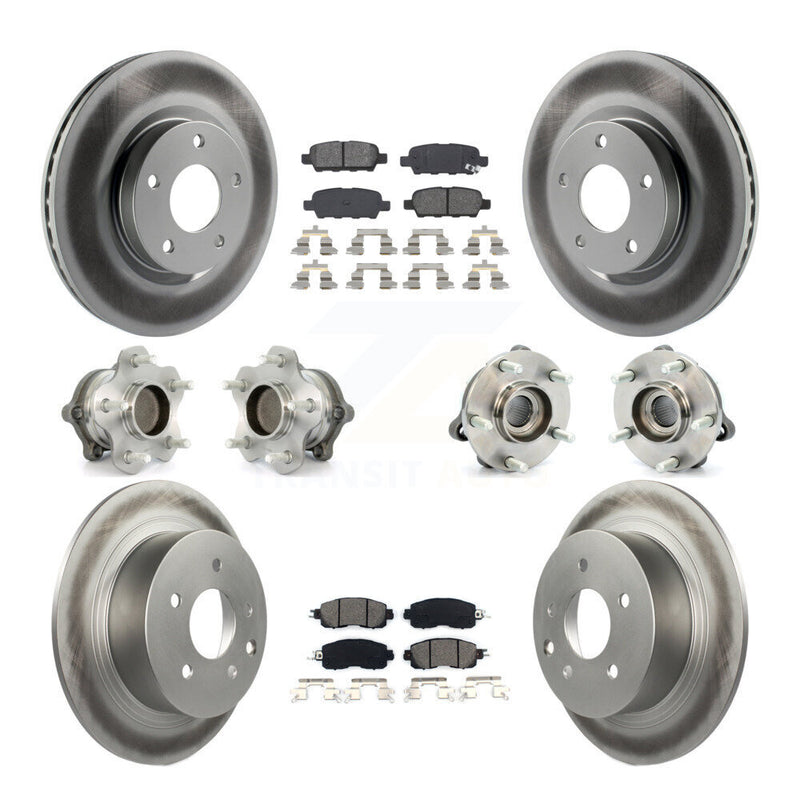 Transit Auto KBB-112176 Wheel Bearing and Hub Assembly for 2013-2018 Nissan Altima - Front and Rear product image