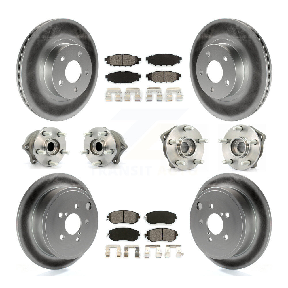 Transit Auto KBB-112179 Wheel Bearing and Hub Assembly for 2011 Subaru Impreza - Front and Rear product image