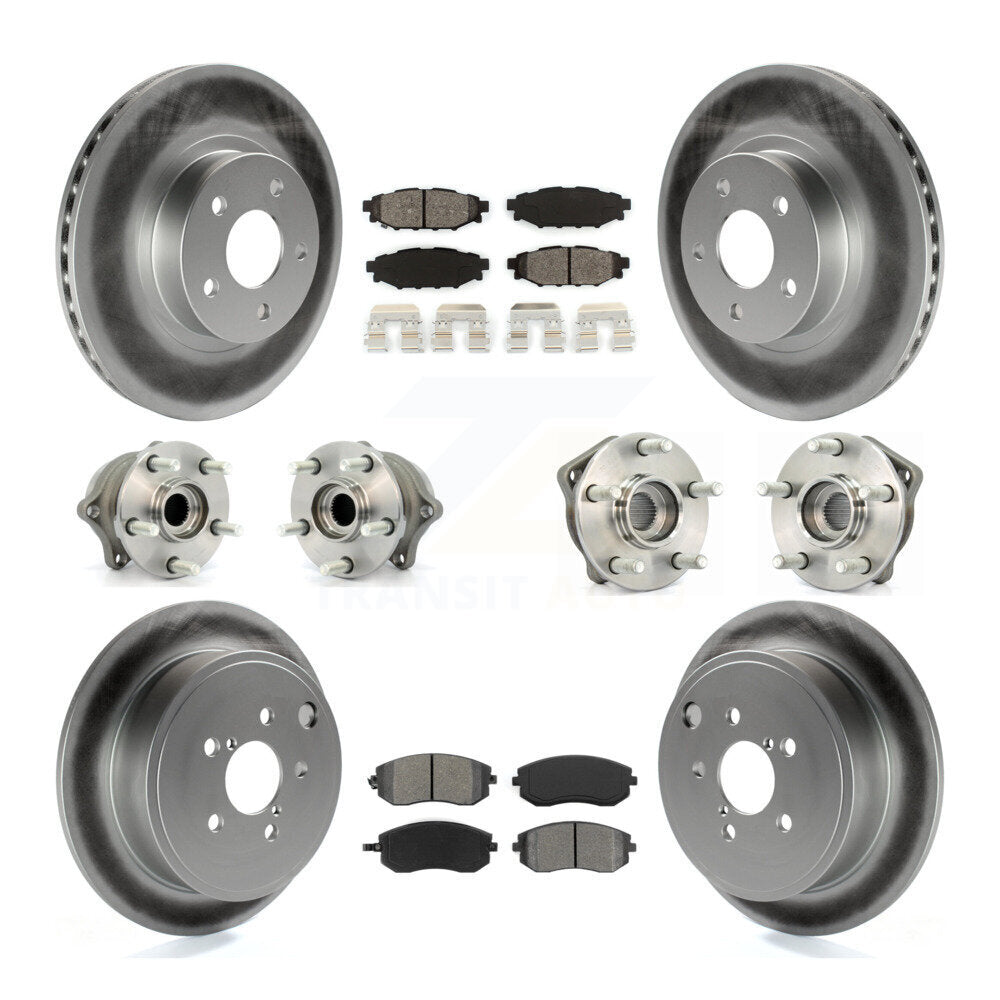 Transit Auto KBB-112180 Wheel Bearing and Hub Assembly for 2008-2010 Subaru Impreza - Front and Rear product image