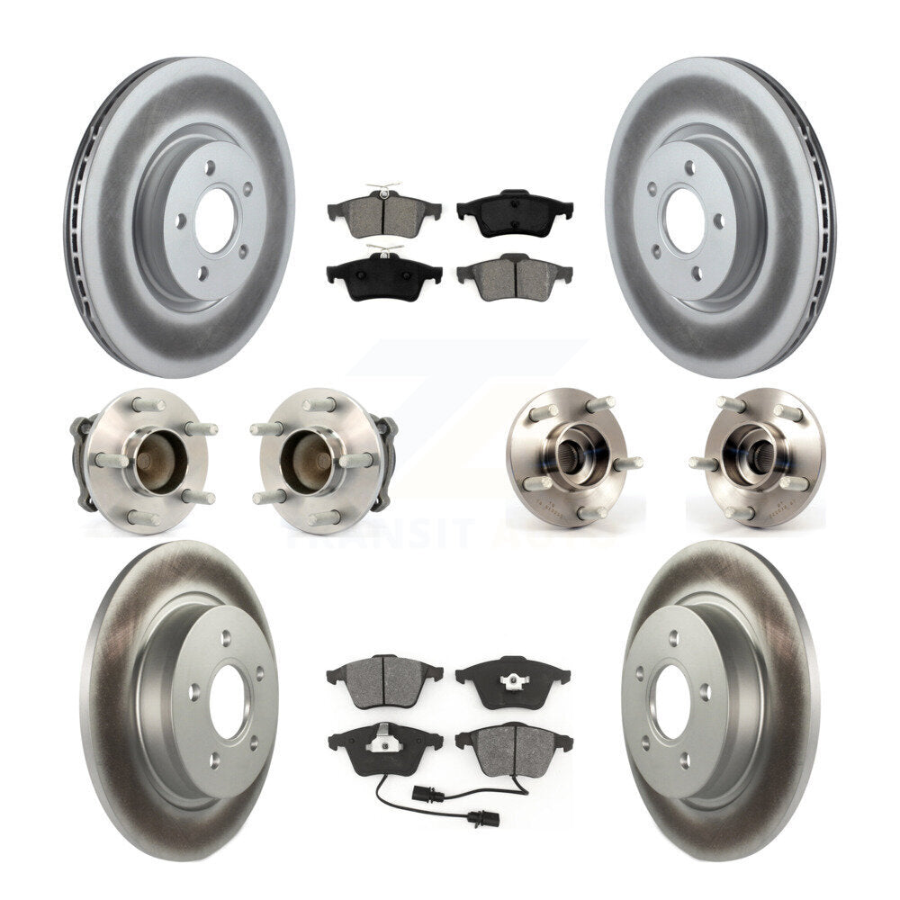 Transit Auto KBB-112191 Wheel Bearing and Hub Assembly for 2005-2013 Volvo S40, Volvo V50, Volvo C70 - Front and Rear product image