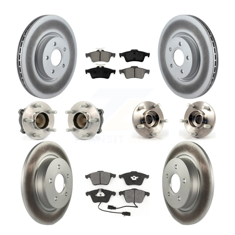 Transit Auto KBB-112191 Wheel Bearing and Hub Assembly for 2005-2013 Volvo S40, Volvo V50, Volvo C70 - Front and Rear product image