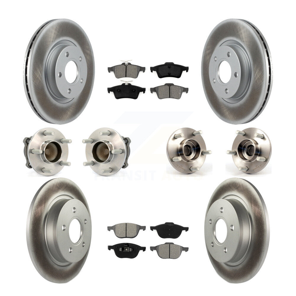 Transit Auto KBB-112192 Wheel Bearing and Hub Assembly for 2004-2013 Volvo S40, Volvo V50, Volvo C30 & more - Front and Rear product image