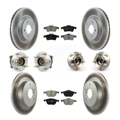 Transit Auto KBB-112192 Wheel Bearing and Hub Assembly for 2004-2013 Volvo S40, Volvo V50, Volvo C30 & more - Front and Rear product image