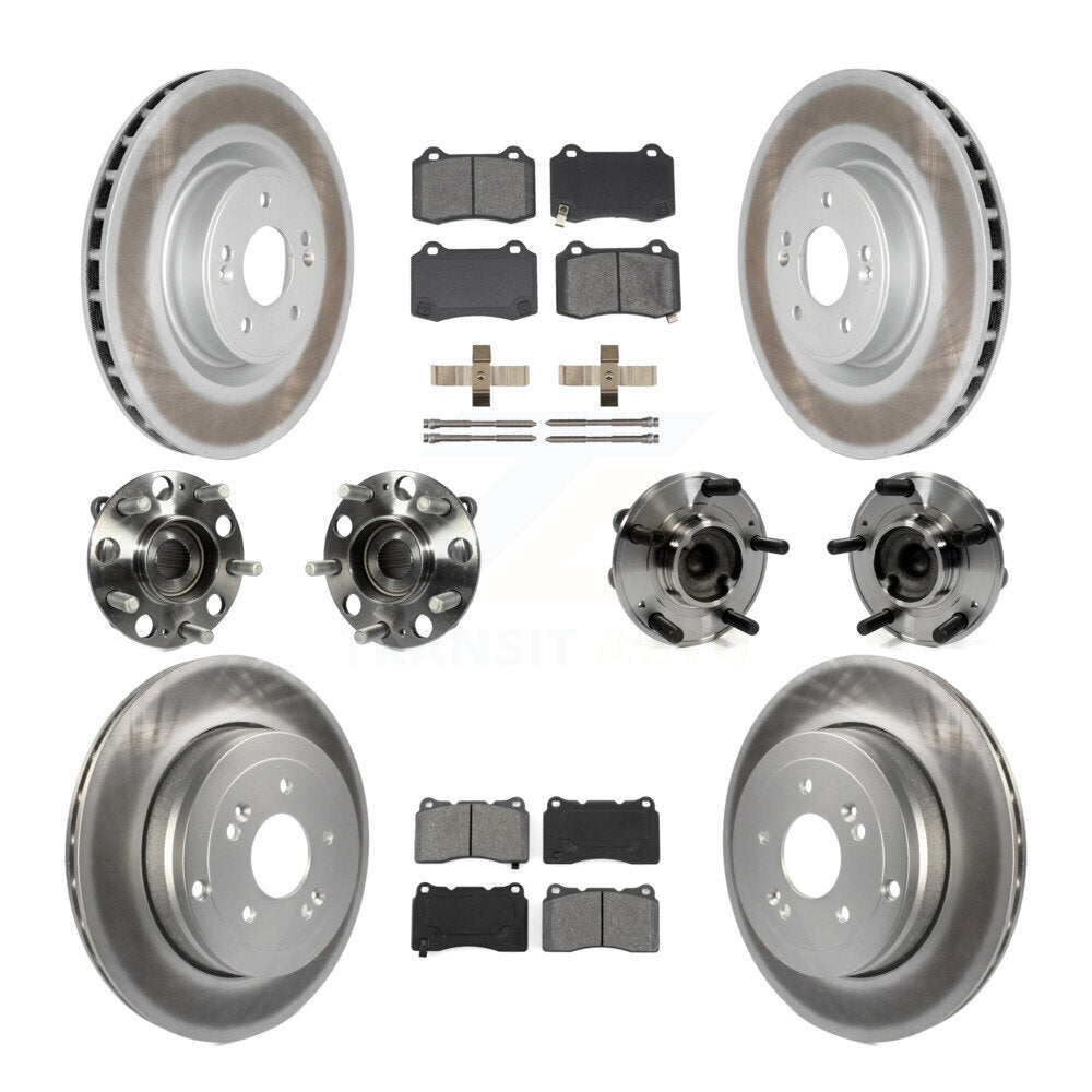 Transit Auto KBB-112198 Wheel Bearing and Hub Assembly for 2010-2016 Hyundai Genesis Coupe - Front and Rear product image