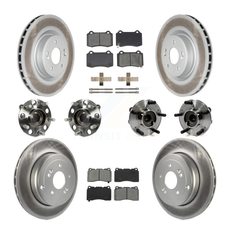 Transit Auto KBB-112198 Wheel Bearing and Hub Assembly for 2010-2016 Hyundai Genesis Coupe - Front and Rear product image