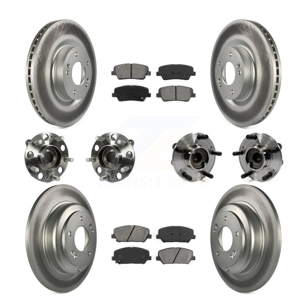 Transit Auto KBB-112199 Wheel Bearing and Hub Assembly for 2010-2016 Hyundai Genesis Coupe - Front and Rear product image