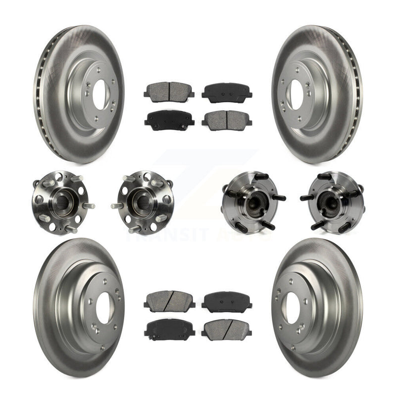 Transit Auto KBB-112199 Wheel Bearing and Hub Assembly for 2010-2016 Hyundai Genesis Coupe - Front and Rear product image