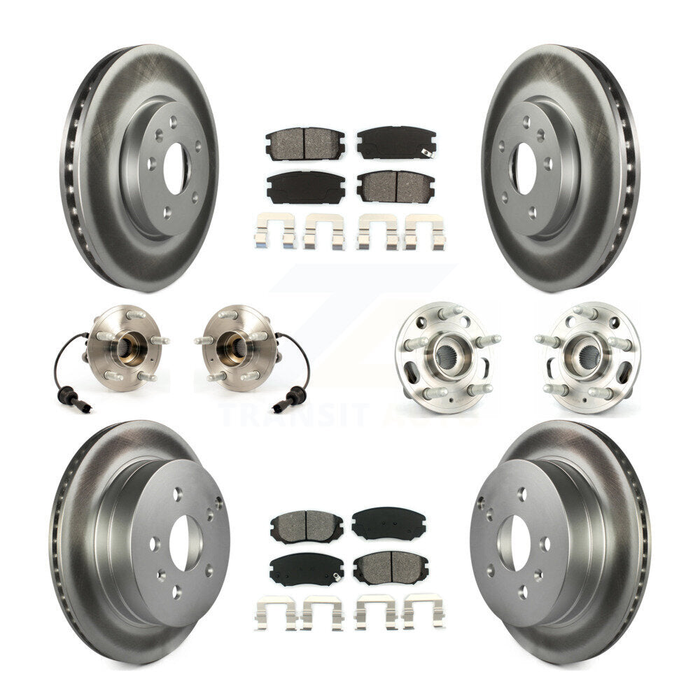 Transit Auto KBB-112205 Wheel Bearing and Hub Assembly for 2010-2017 GMC Terrain, Chevrolet Equinox - Front and Rear product image