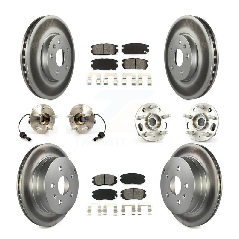 Transit Auto KBB-112205 Wheel Bearing and Hub Assembly for 2010-2017 GMC Terrain, Chevrolet Equinox - Front and Rear product image