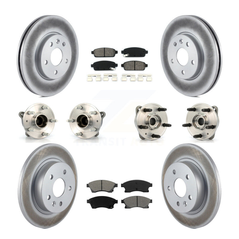 Transit Auto KBB-112206 Wheel Bearing and Hub Assembly for 2011-2012 Chevrolet Cruze - Front and Rear product image