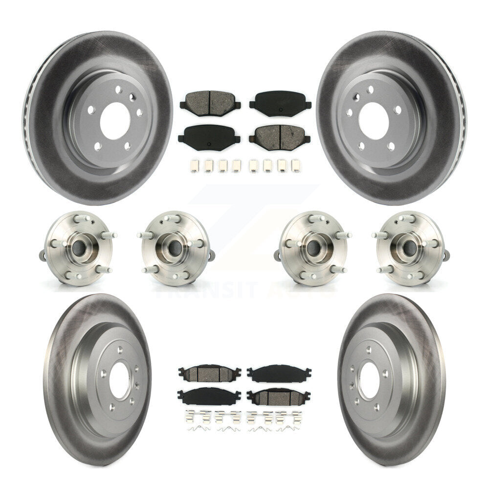 Transit Auto KBB-112207 Wheel Bearing and Hub Assembly for 2011-2017 Ford Explorer - Front and Rear product image