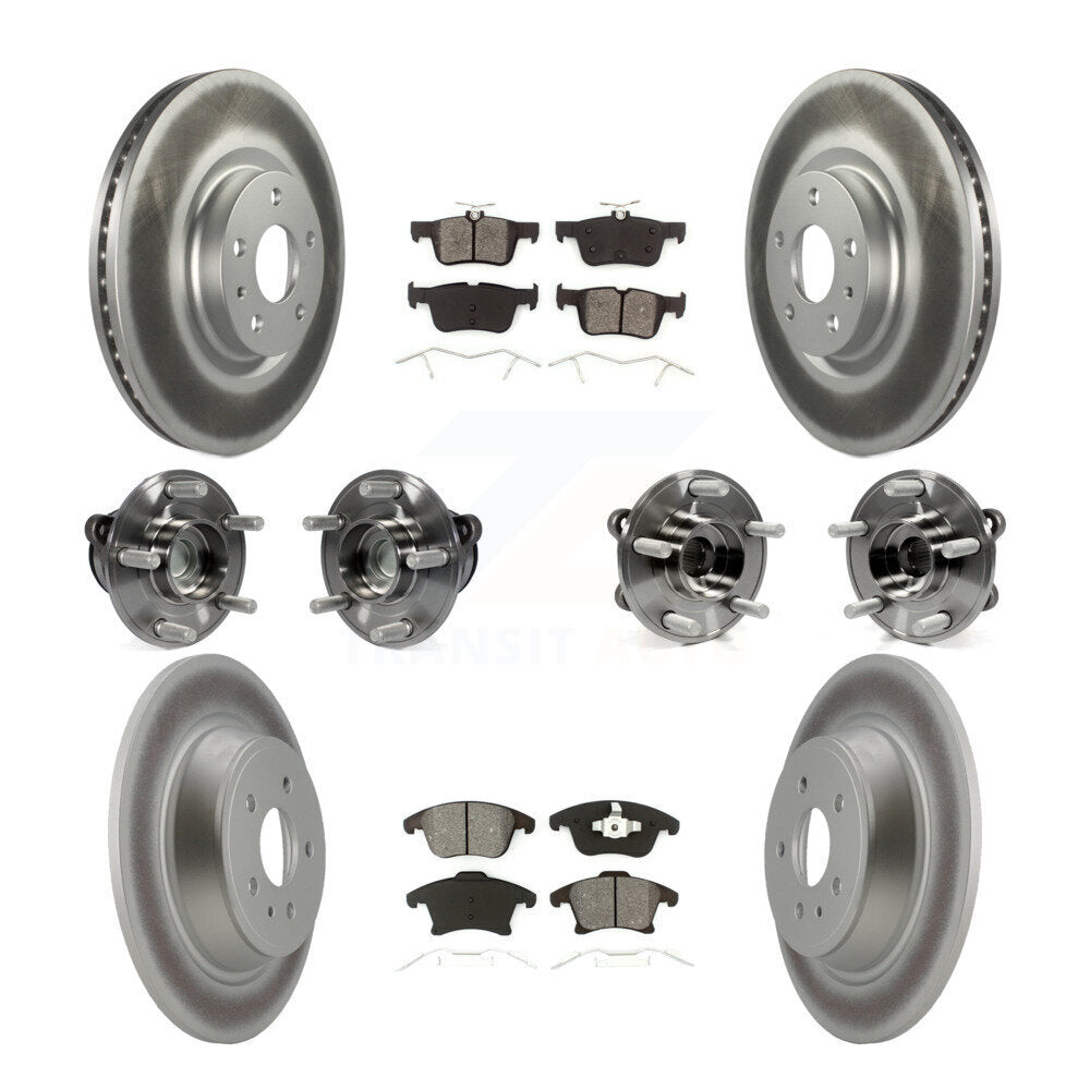 Transit Auto KBB-112214 Wheel Bearing and Hub Assembly for 2013-2018 Ford Fusion, Lincoln MKZ - Front and Rear product image