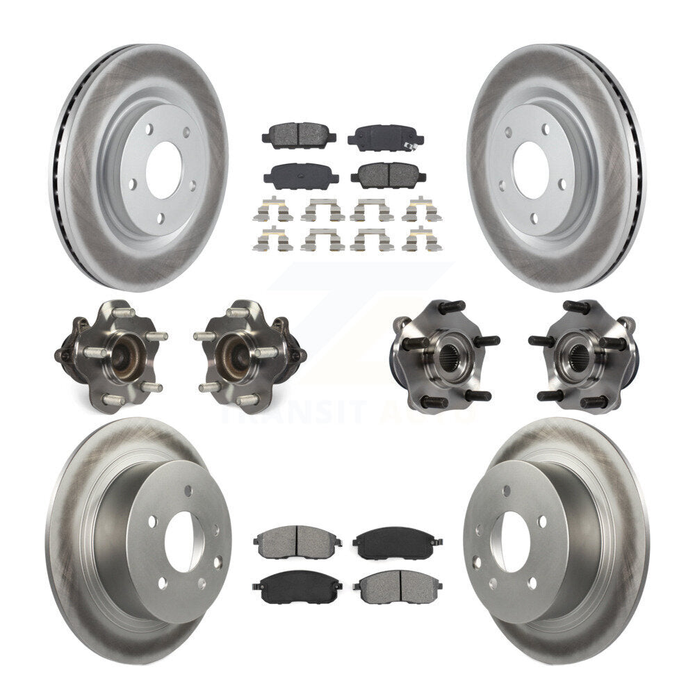 Transit Auto KBB-112229 Wheel Bearing and Hub Assembly for 2017-2019 Nissan Sentra - Front and Rear product image