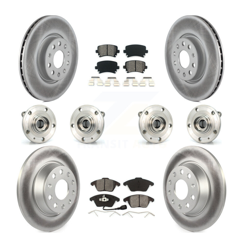 Transit Auto KBB-112277 Wheel Bearing and Hub Assembly for 2008-2017 Volkswagen CC, Volkswagen Passat, Audi A3 Quattro - Front and Rear product image