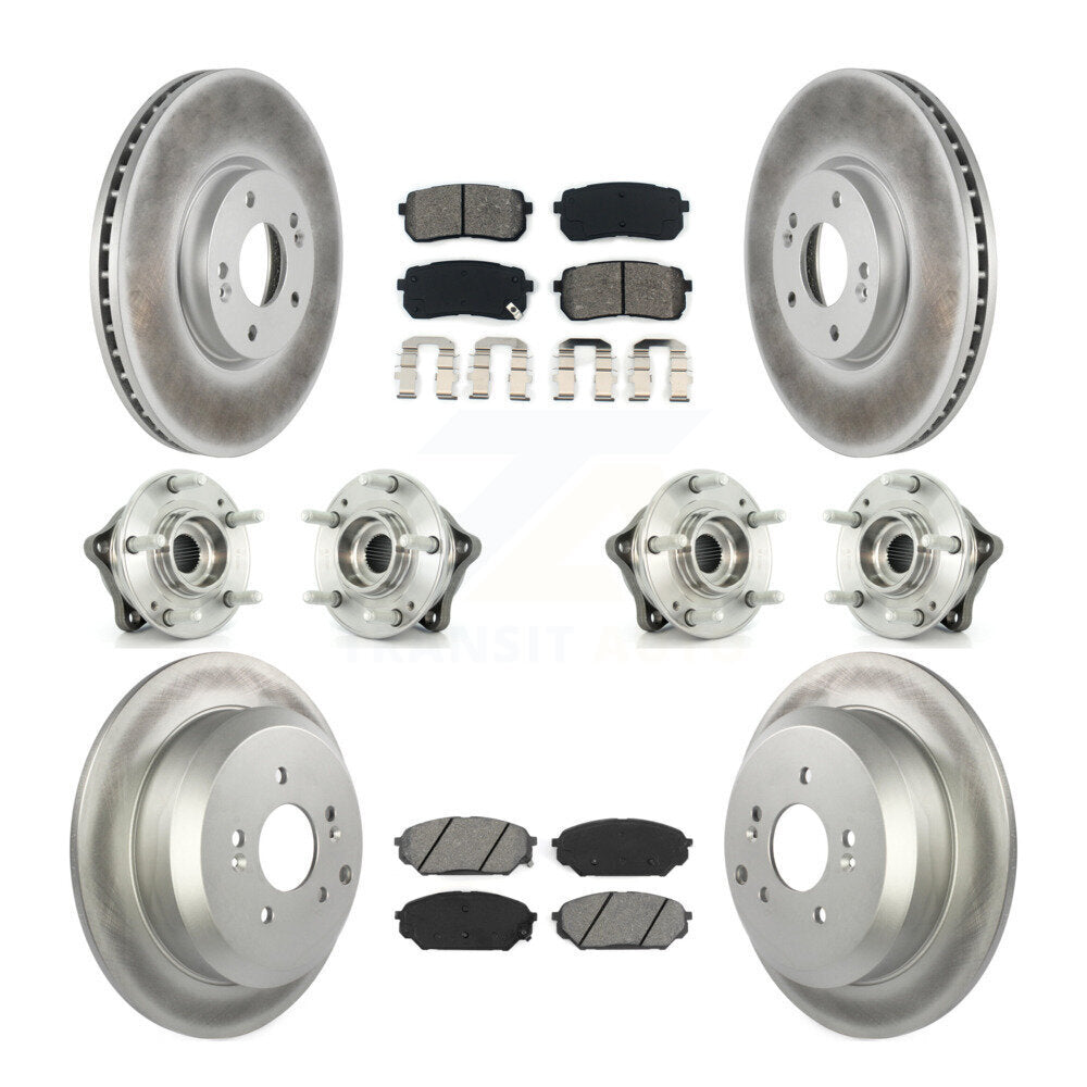 Transit Auto KBB-112281 Wheel Bearing and Hub Assembly for 2007-2012 Hyundai Veracruz - Front and Rear product image