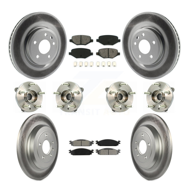 Transit Auto KBB-112290 Wheel Bearing and Hub Assembly for 2009-2010 Lincoln MKS - Front and Rear product image