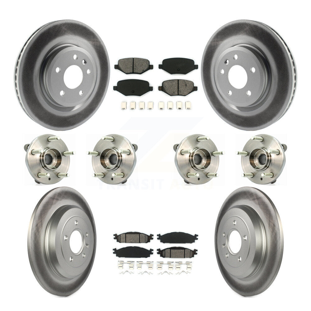 Transit Auto KBB-112291 Wheel Bearing and Hub Assembly for 2009-2019 Ford Flex, Lincoln MKS, Ford Taurus & more - Front and Rear product image