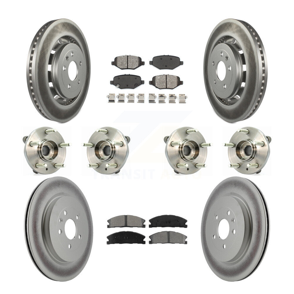 Transit Auto KBB-112293 Wheel Bearing and Hub Assembly for 2012-2019 Ford Taurus, Ford Flex, Lincoln MKS - Front and Rear product image