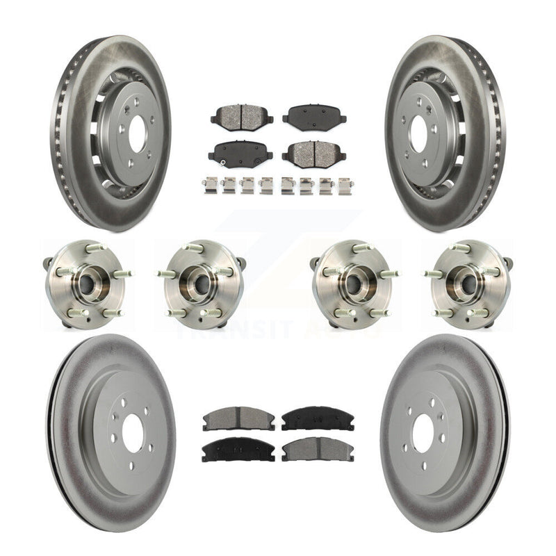 Transit Auto KBB-112293 Wheel Bearing and Hub Assembly for 2012-2019 Ford Taurus, Ford Flex, Lincoln MKS - Front and Rear product image