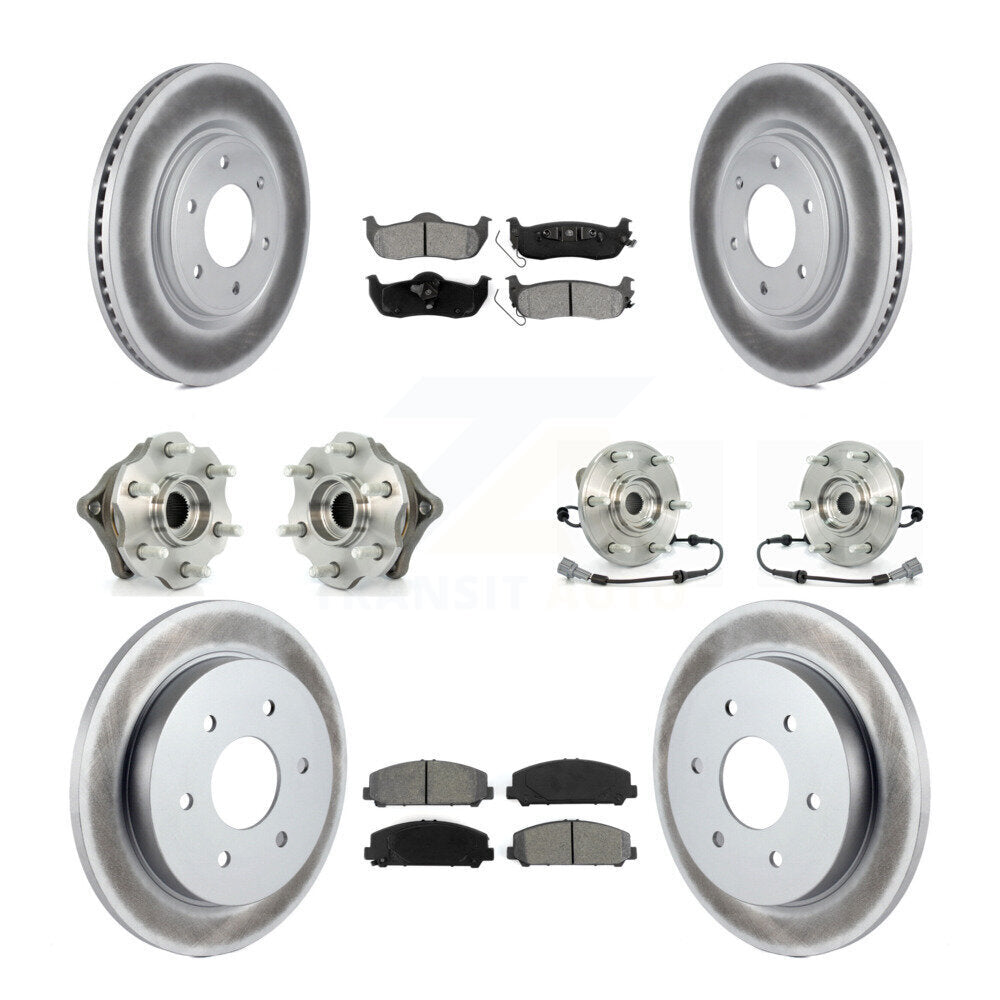 Transit Auto KBB-112311 Wheel Bearing and Hub Assembly for 2008 Nissan Armada - Front and Rear product image