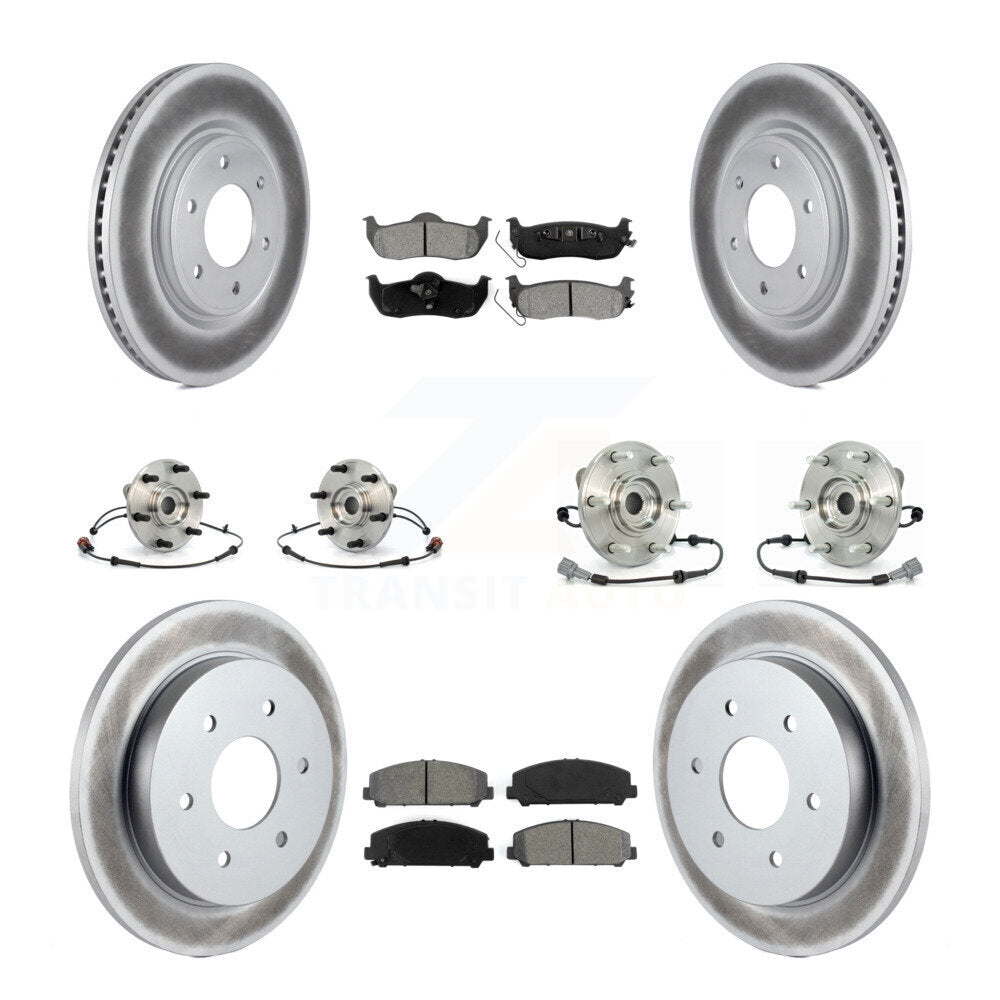 Transit Auto KBB-112314 Wheel Bearing and Hub Assembly for 2008-2012 Nissan Armada, INFINITI QX56 - Front and Rear product image