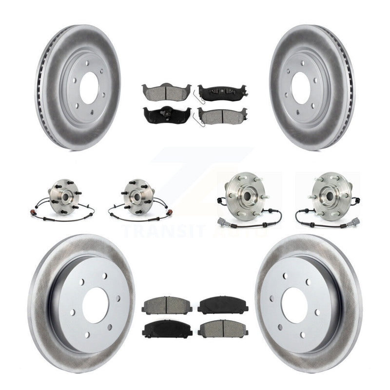 Transit Auto KBB-112314 Wheel Bearing and Hub Assembly for 2008-2012 Nissan Armada, INFINITI QX56 - Front and Rear product image