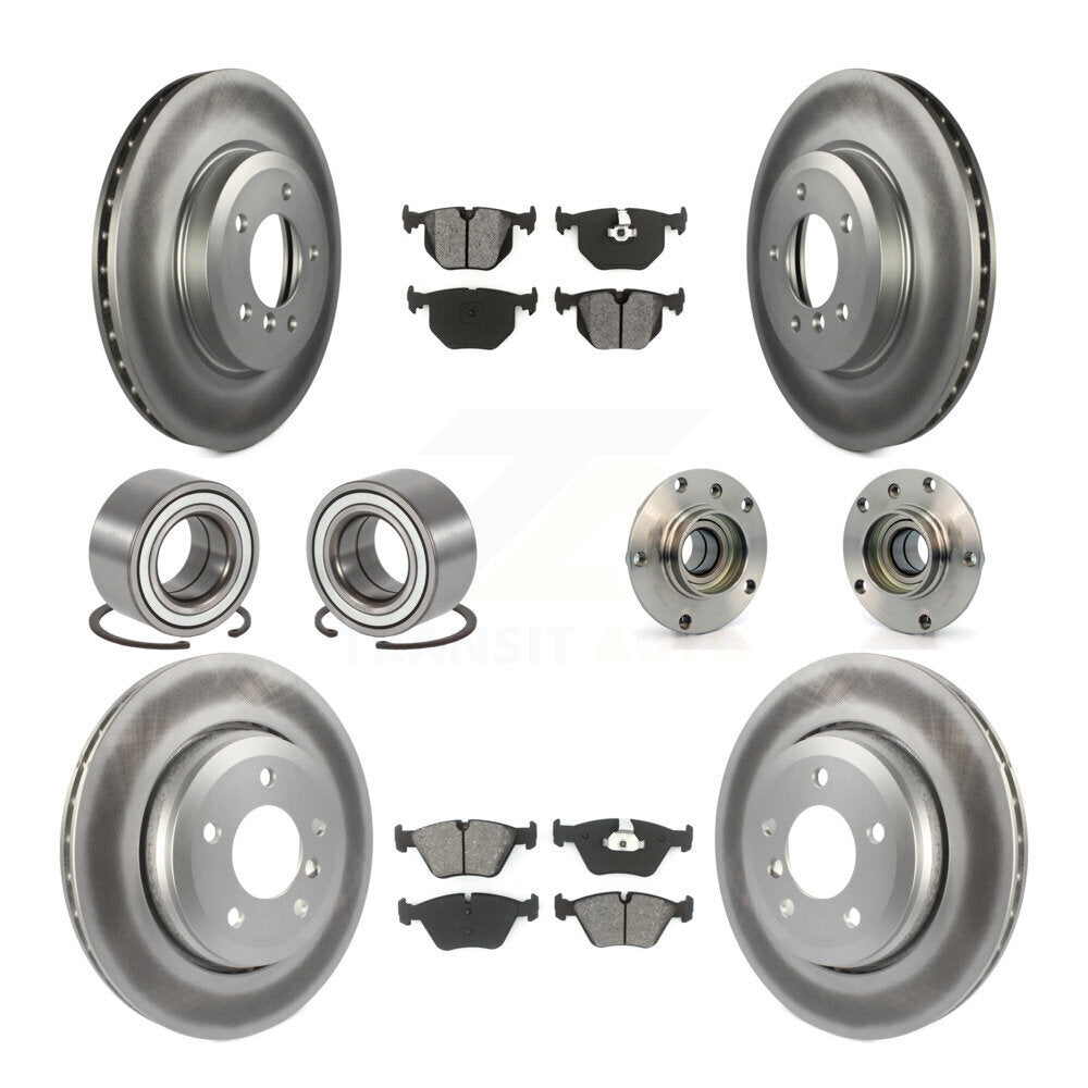 Transit Auto KBB-112329 Wheel Bearing and Hub Assembly for 2001-2005 BMW 330Ci, BMW 330i - Front and Rear product image