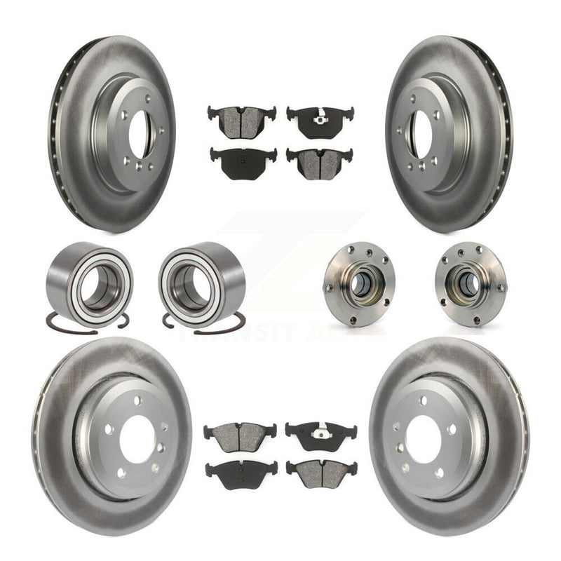 Transit Auto KBB-112329 Wheel Bearing and Hub Assembly for 2001-2005 BMW 330Ci, BMW 330i - Front and Rear product image