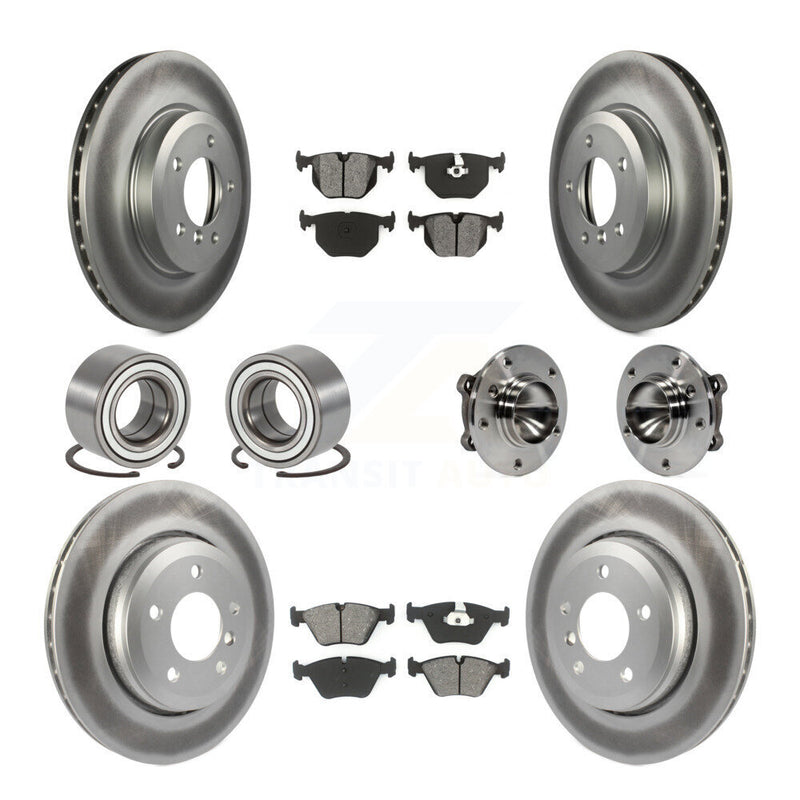 Transit Auto KBB-112330 Wheel Bearing and Hub Assembly for 2006 BMW 330Ci - Front and Rear product image