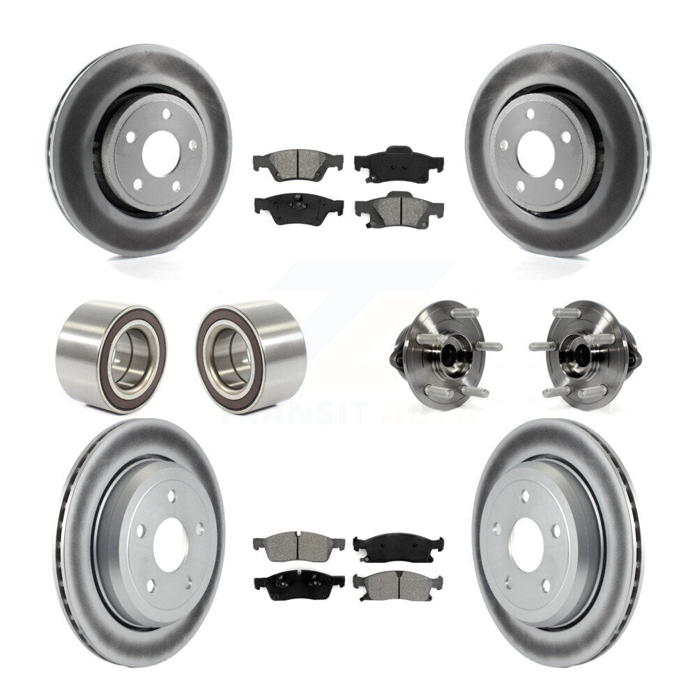 Transit Auto KBB-112334 Wheel Bearing and Hub Assembly for 2022 Jeep Grand Cherokee WK - Front and Rear product image