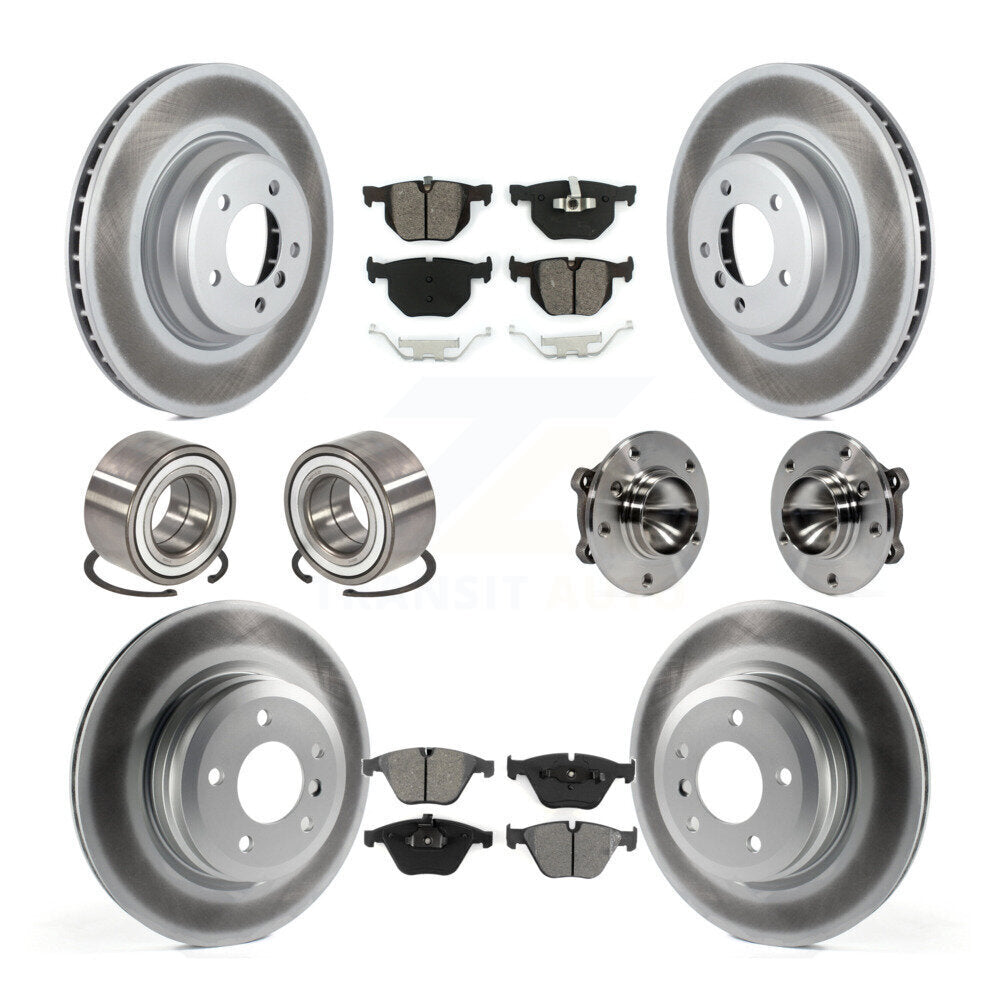 Transit Auto KBB-112336 Wheel Bearing and Hub Assembly for 2007-2013 BMW 335i, BMW 335is, BMW 335d - Front and Rear product image