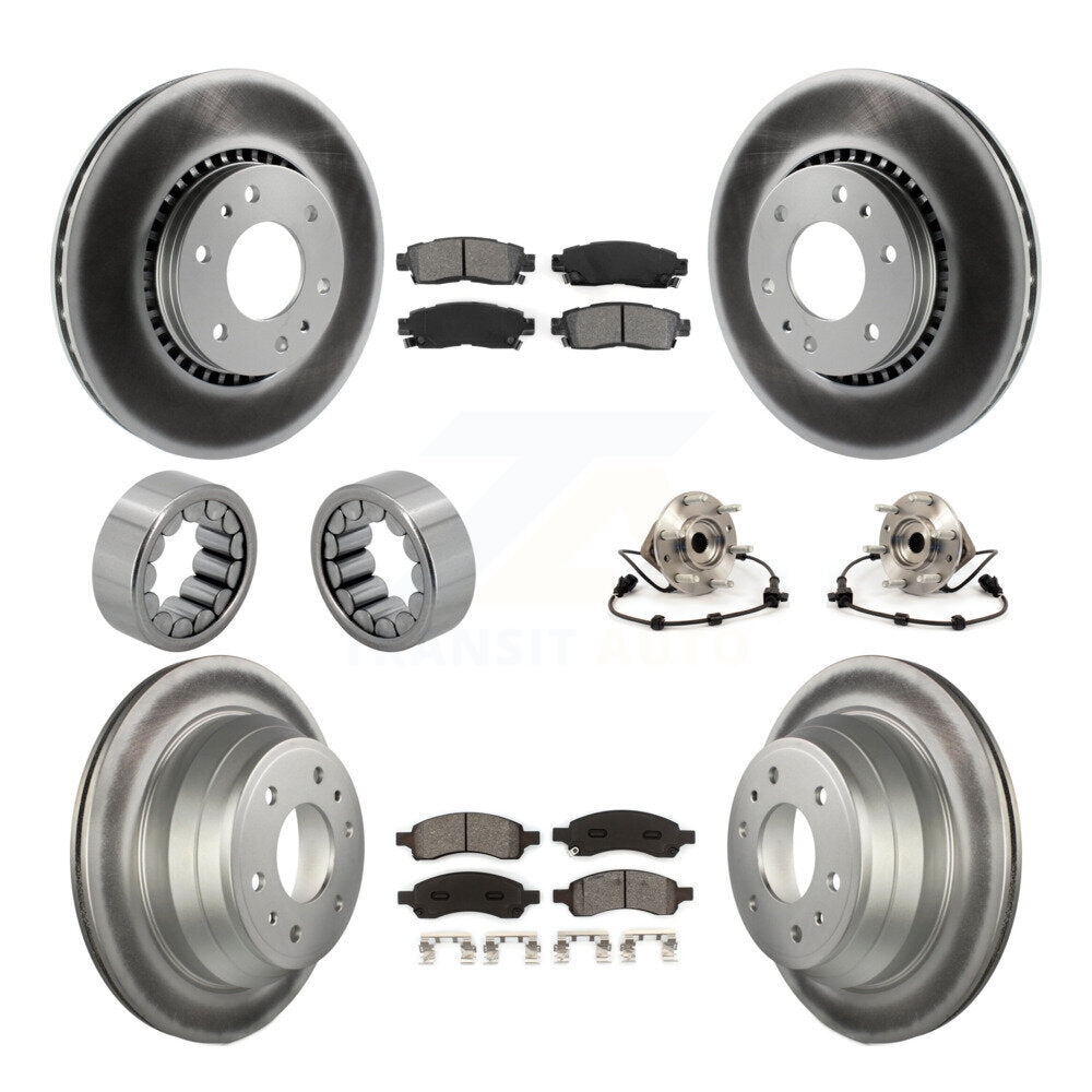 Transit Auto KBB-112343 Wheel Bearing and Hub Assembly for 2006-2009 GMC Envoy, Saab 9-7x, Buick Rainier & more - Front and Rear product image
