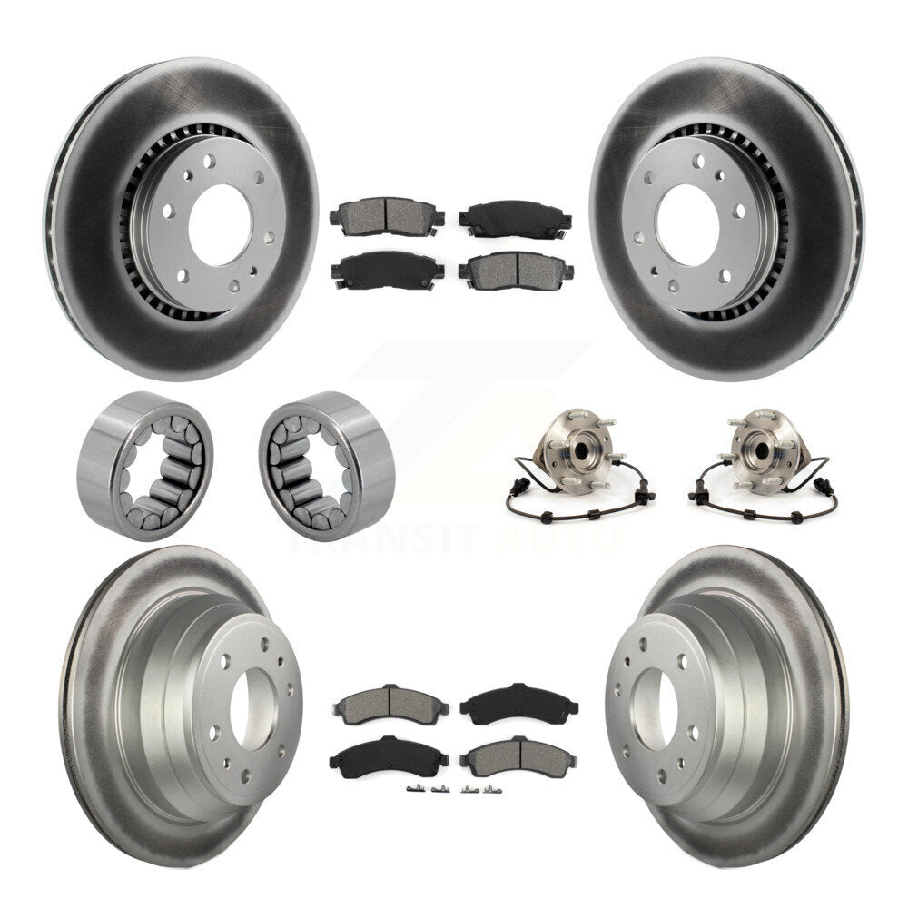 Transit Auto KBB-112344 Wheel Bearing and Hub Assembly for 2002-2006 Isuzu Ascender, GMC Envoy, Saab 9-7x & more - Front and Rear product image
