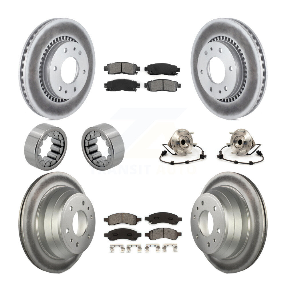 Transit Auto KBB-112345 Wheel Bearing and Hub Assembly for 2006-2009 GMC Envoy, Isuzu Ascender, Buick Rainier & more - Front and Rear product image