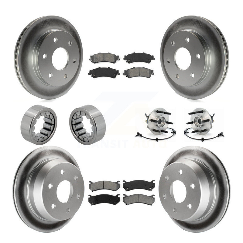 Transit Auto KBB-112346 Wheel Bearing and Hub Assembly for 1999-2000 Chevrolet Silverado 1500, GMC Sierra 1500 - Front and Rear product image