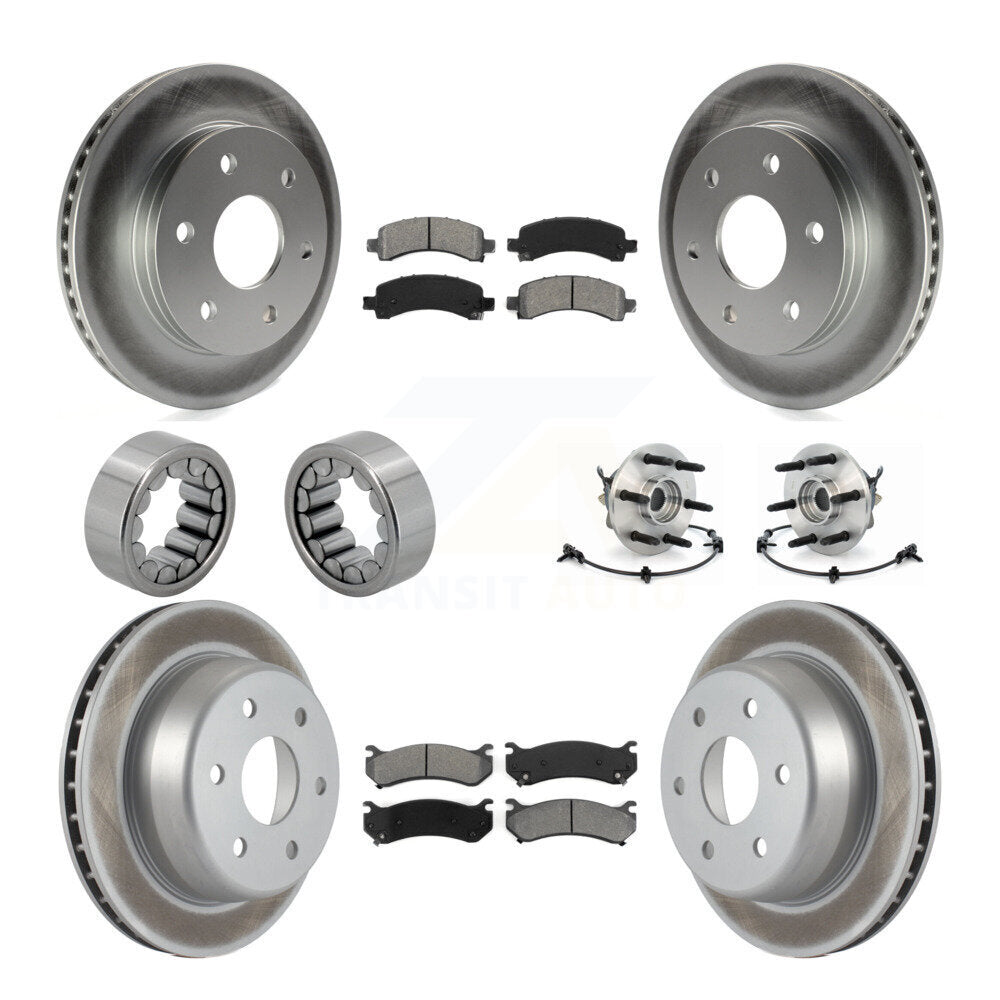 Transit Auto KBB-112350 Wheel Bearing and Hub Assembly for 2002-2008 Chevrolet Express 1500, GMC Savana 1500, Cadillac Escalade - Front and Rear product image