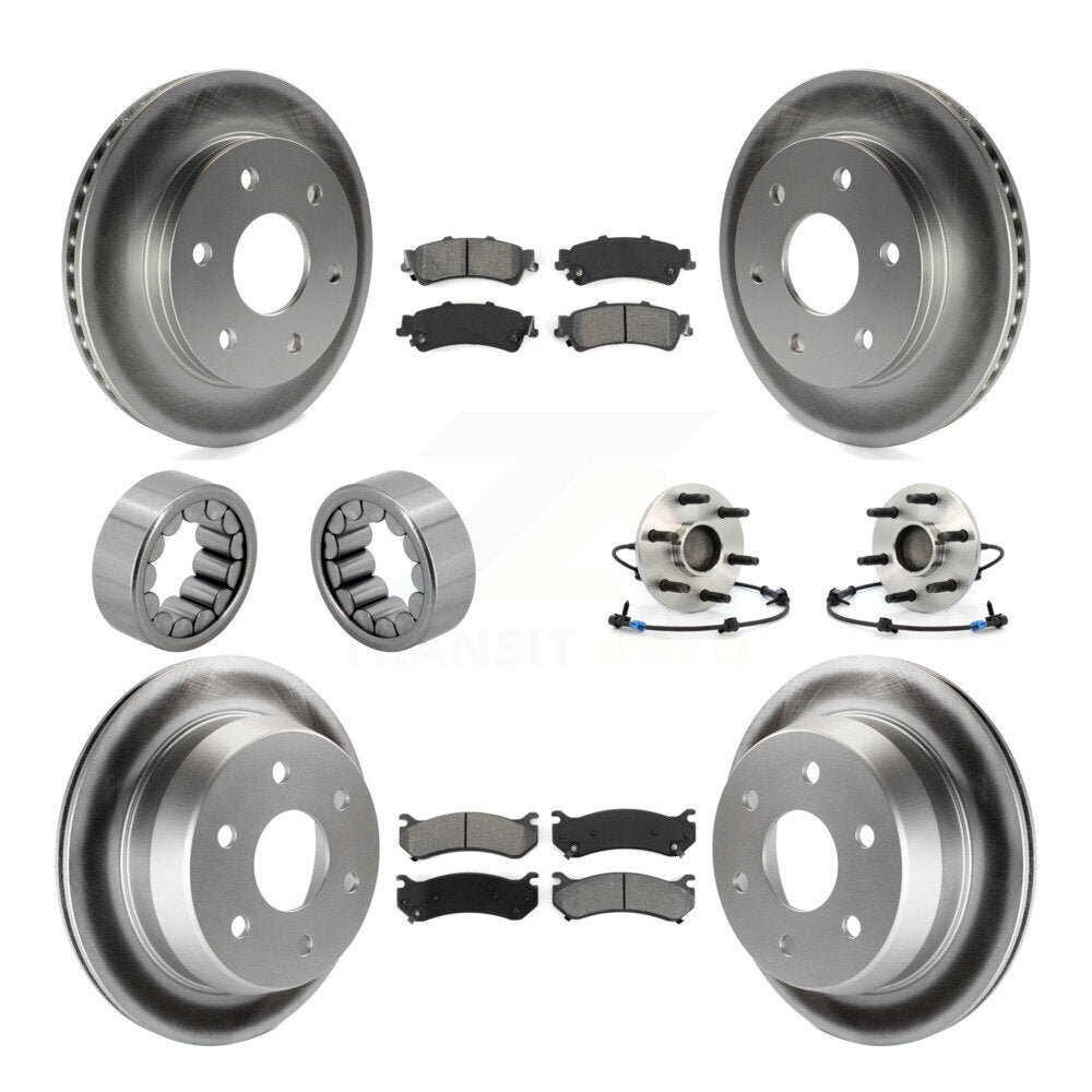Transit Auto KBB-112353 Wheel Bearing and Hub Assembly for 1999-2000 Chevrolet Silverado 1500, GMC Sierra 1500 - Front and Rear product image