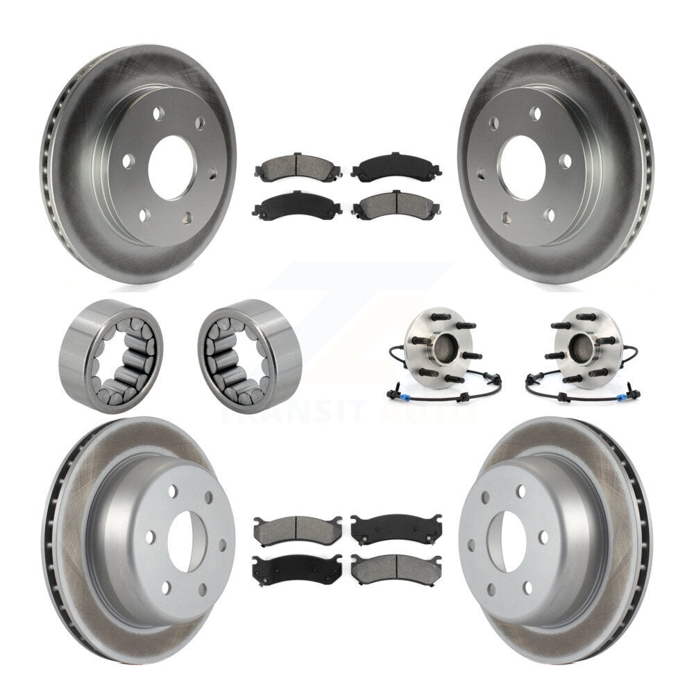 Transit Auto KBB-112356 Wheel Bearing and Hub Assembly for 2002 Cadillac Escalade, Chevrolet Avalanche 1500 - Front and Rear product image