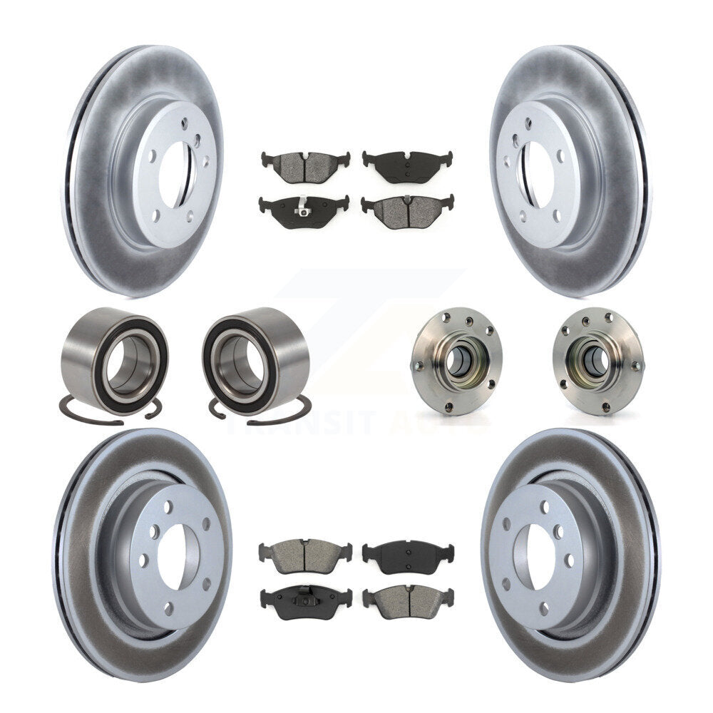 Transit Auto KBB-112379 Wheel Bearing and Hub Assembly for 1998-2005 BMW 325Ci, BMW 325i, BMW 323Ci & more - Front and Rear product image