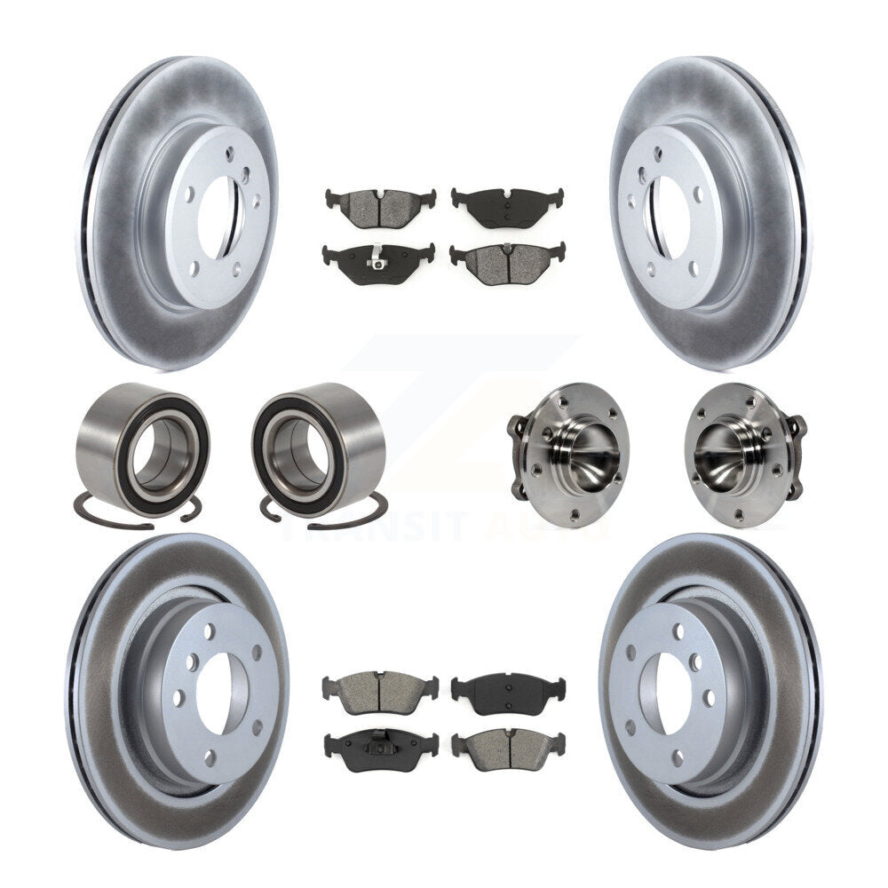 Transit Auto KBB-112380 Wheel Bearing and Hub Assembly for 2006 BMW 325Ci - Front and Rear product image